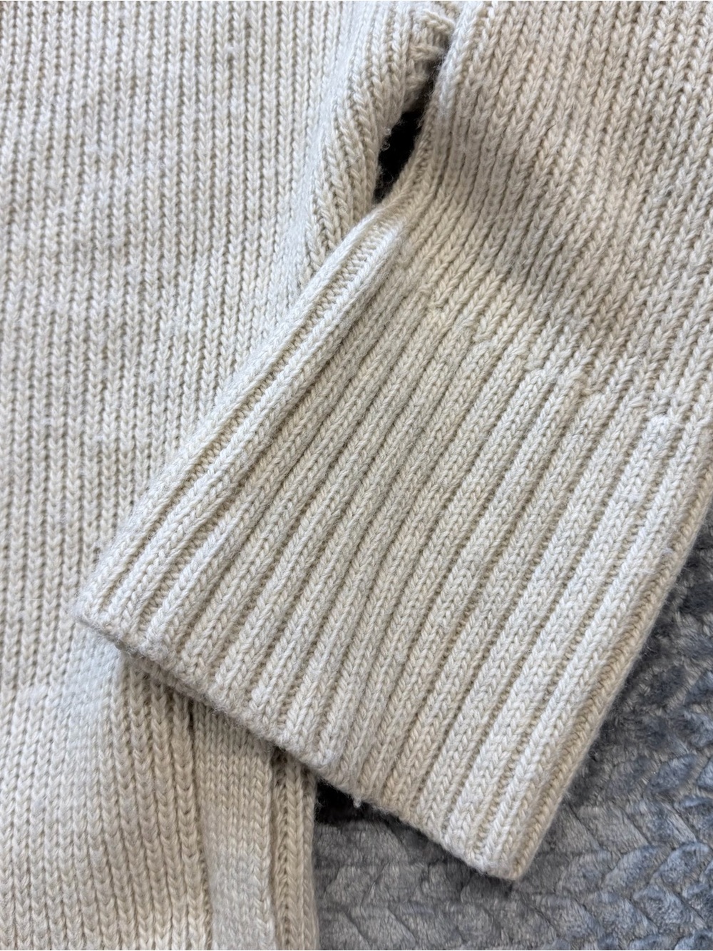 Free People Ottoman Slouchy Longline Cardigan in Oatmeal Size Small - Picture 7 of 11